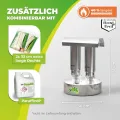 Bio Green Paraffin-Gewächshaus-Heizung WARMAX Power 5 aus Edelstahl | max. 600 Watt | für Gewächshäuser bis 5 m² | max. 3,5 Tage Brenndauer/Füllung - Thumbnail 8