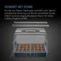 AC Infinity Stecklings-Gewächshaus mit LED und Heizmatte – 5x8 Pflanzschale, Luftfeuchtigkeitskuppel mit Samsung LM301H EVO LEDs, wasserdichter Keimmatte und belüfteten Höhenerweiterungen - Thumbnail 2