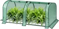 WOLTU Foliengewächshaus, Gewächshaus wasserdicht, Tomatengewächshaus wetterfest, PE Gitterfolie, Mehrzwecktreibhaus Pflanzenhaus für Garten Balkon, 130 x 60 x 50 cm, Grün - Thumbnail 8