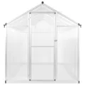 Gewächshaus Aluminium 362x190x195 cm 13,41 m³ GewäChshaus Klein Frostschutz Pflanzen Winterschutz FrostwäChter GewäChshaus Winterfest GeräTehaus Tomatenhaus Nicht Fundamentrahmen - Thumbnail 3