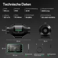 VIVOSUN Smart Rohrventilator 100mm AeroZesh T4 PRO Abluftventilator 357m³/h mit GrowHub E42A+, VPD-Regler, WiFi/App-Fernsteuerung, Ventilator Growbox Rohrlüfter für Growzelte Gewächshäuser - Thumbnail 9