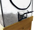 VegTrug® Gewächshausaufsatz Classic - Hochbeet Abdeckung mit Micro-Net-Funktion & PE-Folie - Frühbeet Aufsatz für Pflanzkasten - 179,5x72x90 cm - Thumbnail 3