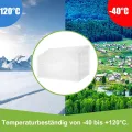 14 Stück Polycarbonat Hohlkammerstegplatten UV-beständigem Doppelstegplatte Gewächshausplatten 605x1210x4mm 10,25 m² Stegplatte Hohlkammerplatten für Gewächshaus mit 50x Klammern & 50x Z-Clips - Thumbnail 5
