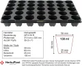 GREEN24 Hydroponik 1235 XXL Profi Zimmergewächshaus hoch mit 35 Töpfen, automatischer Bewässerung für die Anzucht mit Kapillarsystem als Treibhaus Gewächshaus (35XXL) - Thumbnail 2