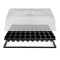 GREEN24 Hydroponik 1224 XXL Profi Zimmergewächshaus hoch mit 24 Töpfen, automatischer Bewässerung für die Anzucht mit Kapillarsystem als Treibhaus Gewächshaus (24XXL) - Thumbnail 10