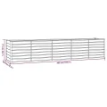 vidaXL Hochbeet, Hochbeet für Garten Balkon Terrasse, Kräuterhochbeet zum Selber Bauen, Gemüsebeet Pflanzkübel aus Metall, Grau Cortenstahl - Thumbnail 3