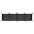 vidaXL Hochbeet, Hochbeet für Garten Balkon Terrasse, Gemüsebeet Pflanzkasten zum Selber Bauen, Blumenbeet Blumenkasten Rattan-Optik, Polypropylen - Thumbnail 7