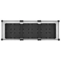 vidaXL Hochbeet, Hochbeet für Garten Balkon Terrasse, Gemüsebeet Pflanzkasten zum Selber Bauen, Blumenbeet Blumenkasten Rattan-Optik, Polypropylen - Thumbnail 6