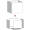 vidaXL Pflanzkübel 2 STK., Blumenkübel zum Selber Bauen, Hochbeet für Garten Balkon Terrasse, Pflanzkasten aus Metall, Blumenkasten, Cortenstahl - Thumbnail 6
