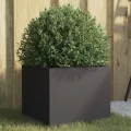 vidaXL Pflanzkübel 2 STK., Blumenkübel zum Selber Bauen, Hochbeet für Garten Balkon Terrasse, Pflanzkasten aus Metall, Blumenkasten, Cortenstahl - Thumbnail 10