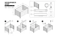 Upyard Holz Hochbeet für Garten, Terrasse und Balkon - Blumenkasten mit Innenvlies und wasserdichter Kunststoffeinlage - Pflanzkasten für Innen- und Außenbereich, 78x52x48, Schwarz - Thumbnail 5