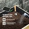 Outsunny Hochbeet Holz, 3-stufige Pflanzbeet, Frühbeet mit Stoffauskleidung, Gartenbeet Blumenkasten Gemüsebeet 93x93x35cm für Balkon, Garten, Pflanzkasten für Blumen, Gemüse, Kräuter, Natur – Bild 2