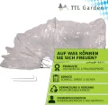TTL Garden Quick&Easy Folientunnel 300x45x30cm mit PE Folie - sofort nutzbarer 3m Folien Tunnel mit Kordel, 7 Tunnelbögen Abdeckung Frühbeet Hochbeet Gemüsebeet, Wärme & Frostschutz für Pflanzen - Thumbnail 8