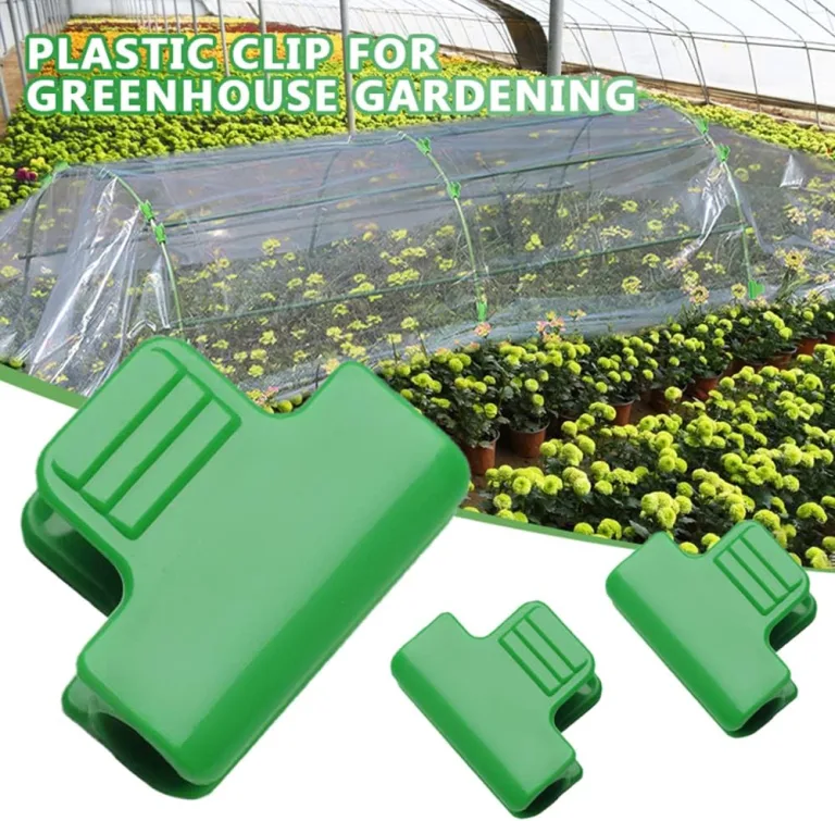 SagaSave 30 Stück Gewächshaus-Klemmen, 19 mm, Garten-Hoop-Clips, Pflanzenclips, Filmreihenabdeckung, Netz-Tunnel-Clips, Rahmen, Schattierung, Netzstab-Clip in Grün – Bild 7