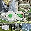 SagaSave 30 Stück Gewächshaus-Klemmen, 19 mm, Garten-Hoop-Clips, Pflanzenclips, Filmreihenabdeckung, Netz-Tunnel-Clips, Rahmen, Schattierung, Netzstab-Clip in Grün - Thumbnail 3