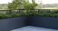 Metzler Hochbeet für den Garten – Stahl in Anthrazit | Witterungsbeständiges Metall-Gartenbeet, Pflanzenbeet, Blumenhochbeet | 150 x 75 x 77 cm - Thumbnail 5