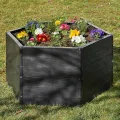 Grizzly Hochbeet System 2 Set, für Garten und Balkon, Blumenkasten, Gemüsebeet, witterungsbeständig - Thumbnail 2