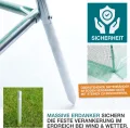 TOM Gewächshaus, Foliengewächshaus Folientunnel 175g/m² extra stabil & langlebig – 4 Größen: 2x3m 3x4m 3x6m Gewächshaus mit Erdanker – 2 Türen – Fenster mit Insektenschutz – für Tomaten & Co. - Thumbnail 6