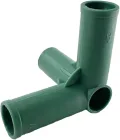 Feegow 8 x Gewächshaus-Verbindung, 19 mm, robuster Rohrrahmen, Markisenhalterung, Kunststoff, Grün - Thumbnail 2