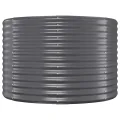 vidaXL Hochbeet, Wetterfestes Hochbeet für Garten Balkon Terrasse, Kräuterhochbeet zum Selber Bauen, Pflanzkasten aus Metall, Pulverbeschichteter Stahl Anthrazit - Thumbnail 6