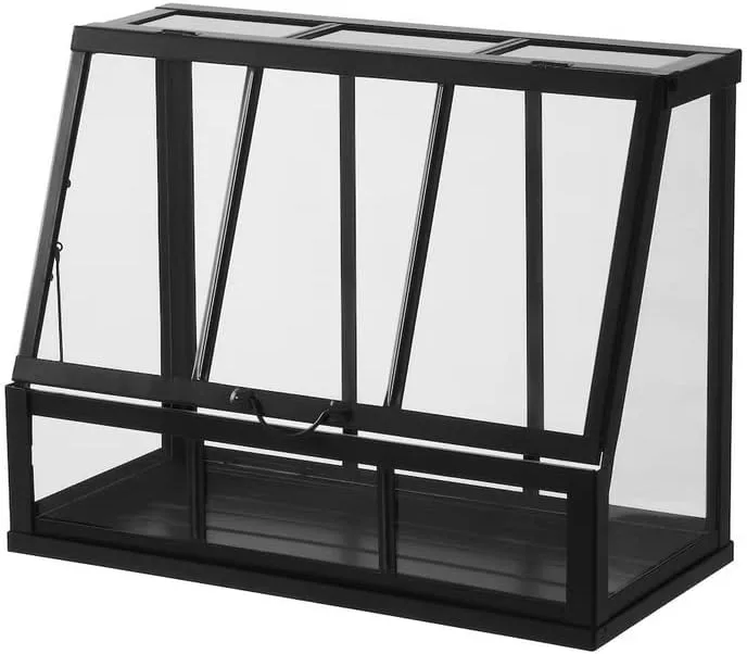 ÅKERBÄR AKERBÄR Gewächshaus, Anzucht drinnen/draußen/anthrazit, 45 cm – Bild 1