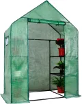 NYVI Foliengewächshaus NYVIGreen 195x143x73 cm - Gewächshaus für Pflanzen, Gemüse - Überwinterungszelt wetterfest, atmungsaktiv, lichtdurchlässig - Treibhaus für Garten, Terrasse, Balkon - Thumbnail 2