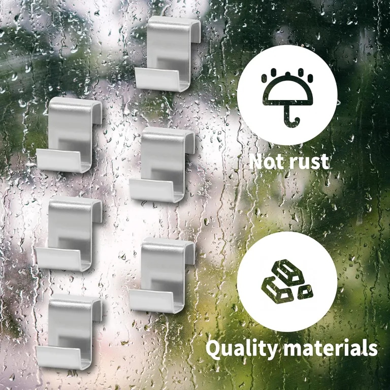 25 Stück Z-Clips für Gewächshausglasscheiben Gewächshausclips für Glas Edelstahl Gewächshaus Z-Clips Gewächshausfensterclips Glasscheibenbefestigungen Clips für Gewächshausglas Ersatzzubehör – Bild 6