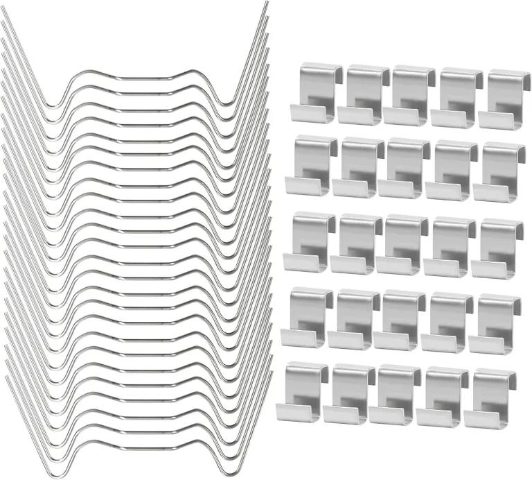 25 Stück Z-Clips für Gewächshausglasscheiben Gewächshausclips für Glas Edelstahl Gewächshaus Z-Clips Gewächshausfensterclips Glasscheibenbefestigungen Clips für Gewächshausglas Ersatzzubehör – Bild 10