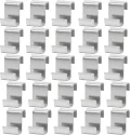 25 Stück Z-Clips für Gewächshausglasscheiben Gewächshausclips für Glas Edelstahl Gewächshaus Z-Clips Gewächshausfensterclips Glasscheibenbefestigungen Clips für Gewächshausglas Ersatzzubehör - Thumbnail 1