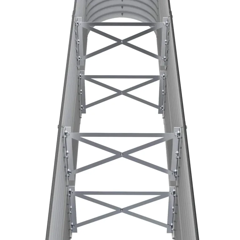 vidaXL Hochbeet, Wetterfestes Hochbeet für Garten Balkon Terrasse, Kräuterhochbeet zum Selber Bauen, Pflanzkasten aus Metall, Verzinkter Stahl Anthrazit – Bild 4