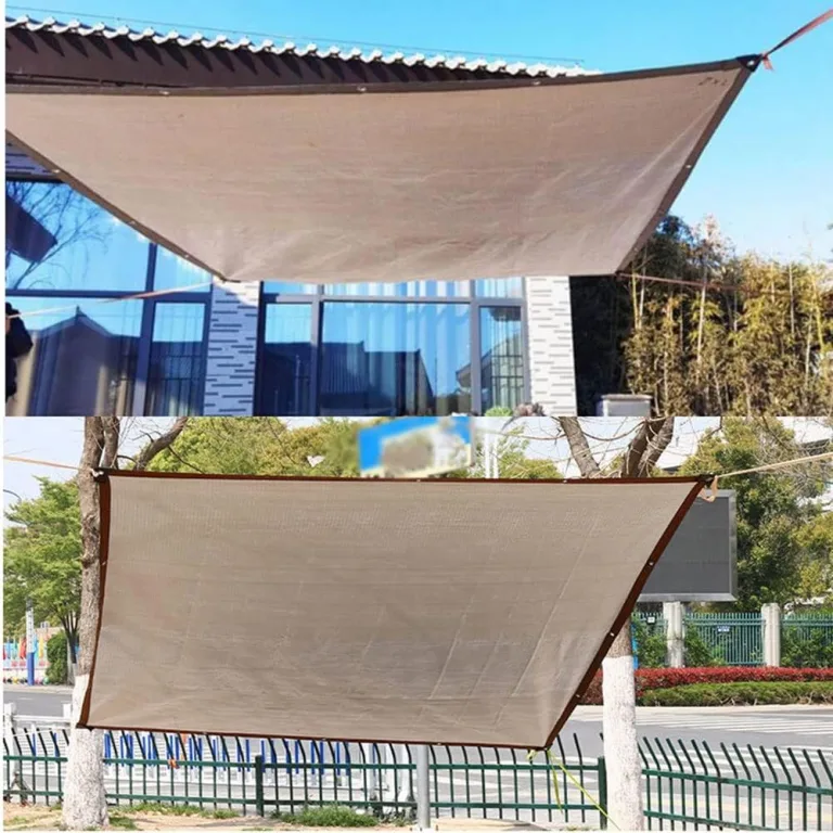 99% Aluminium-Schattennetz, Reflektierend, Terrasse Schattiernetz Gewächshaus, Hitzeschutz 3x4m (3mx4m) – Bild 6