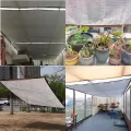 99% Aluminium-Schattennetz, Reflektierend, Terrasse Schattiernetz Gewächshaus, Hitzeschutz 3x4m (3mx4m) - Thumbnail 7