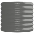 vidaXL Hochbeet, Wetterfestes Hochbeet für Garten Balkon Terrasse, Kräuterhochbeet zum Selber Bauen, Pflanzkasten aus Metall, Verzinkter Stahl Grau - Thumbnail 6