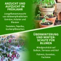 TTL Garden Foliengewächshaus 195 x 143 x 73 cm grün - Tomaten & Pflanzen Gewächshaus Treibhaus mit Gitter Schutzfolie, 2 Fenster mit Fliegengitter Bodenanker 6 Etagen + Regal Böden Winterfest - Thumbnail 7