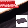 Onbest Premium Hochbeet - Pflanzbeet Holz mit Innenvlies – Garten Hochbeet – erweiterbar und stapelbar – witterungsbeständig – Blumenkasten für Terrasse Balkon – Pflanzkasten (1x Pflanzrahmen) - Thumbnail 4