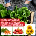 Onbest Premium Hochbeet - Pflanzbeet Holz mit Innenvlies – Garten Hochbeet – erweiterbar und stapelbar – witterungsbeständig – Blumenkasten für Terrasse Balkon – Pflanzkasten (1x Pflanzrahmen) - Thumbnail 7
