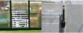 Palram Canopia Gewächshaus Zubehör Seitenlamellenfenster, Lamellenfenster Silber & Gewächshäuser Zubehör automatische Lamellenfenster öffner - Thumbnail 1