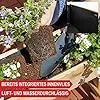 Hochbeet – aus hochwertigem Holz – perfekt für Garten/Terrasse/Balkon – mit 2 oder 3 Blumenkästen und Innenvlies – Kräuterregal 51/92 cm hoch, 62/44 cm lang – Vertikalbeet, Blumenkasten - Thumbnail 3