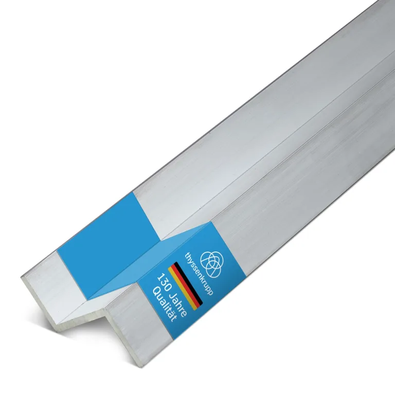 thyssenkrupp Z-Profil Aluminium 40 x 40 x 40 x 3 mm in 2450 mm Länge | Alu Profil | AlMgSi0,5 | EN AW-6060 – Bild 8