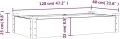 vidaXL Hochbeet, Pflanzbeet mit Einsatz, Pflanzkübel für Blumen Obst Gemüse, Kräuterbeet Gemüsebeet für Garten Balkon Terrasse, Massivholz Tanne - Thumbnail 4