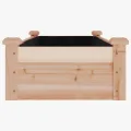 vidaXL Hochbeet mit Einsatz 120x45x25 cm Massivholz Tanne - Thumbnail 7
