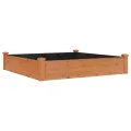 vidaXL Hochbeet mit Einsatz 120x45x25 cm Massivholz Tanne - Thumbnail 8