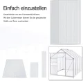 Gewächshaus Doppelstegplatten, Polycarbonatplatten klar, Hohlkammerplatten 4mm für terrassenüberdachung, Garten, 60,5 x 121 cm, 14 STK - Thumbnail 6