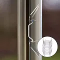 400 Stück Edelstahl-Gewächshaus-Zubehör, Verglasungs-Clip, Befestigungsclip, Aluminium, M6 x 11, Schraubenmuttern, komplettes Set - Thumbnail 5