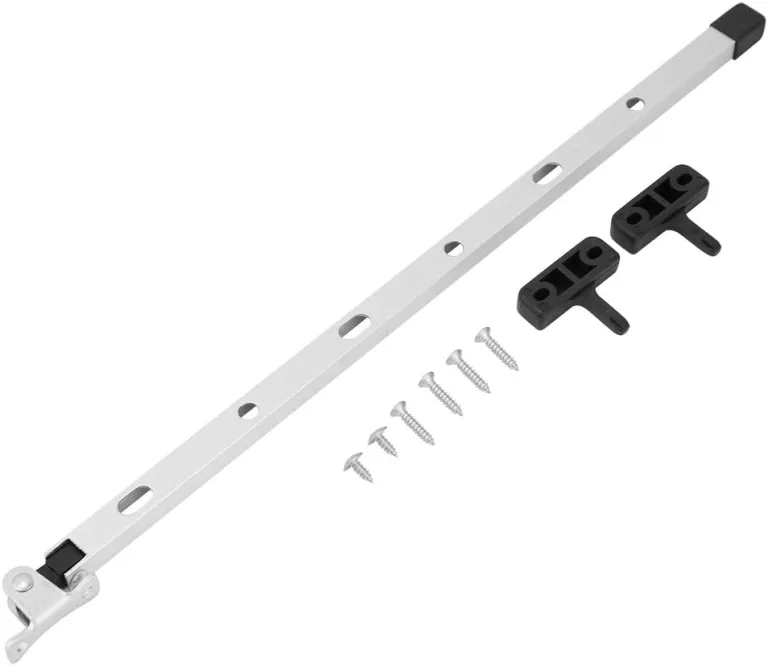 Fensterhalter Gewächshäuser, Ersatz Gewächshaus Fensteröffner Aluminium Manueller Fensterstütz Dachfensteröffner Mechanische Garten Gewächshausfenster Werkzeuge Verstellbare Öffnungsbreite – Bild 1
