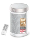 Dreo Energiesparender Heizlüfter, 34 dB Leiser 1500W Elektrischer PTC Keramik, Thermostat, Überhitzungs- & Kippschutz, 12 Std. Timer, Elektroheizung für Räume Schlafzimmer, Heater 316, Gold - Thumbnail 10