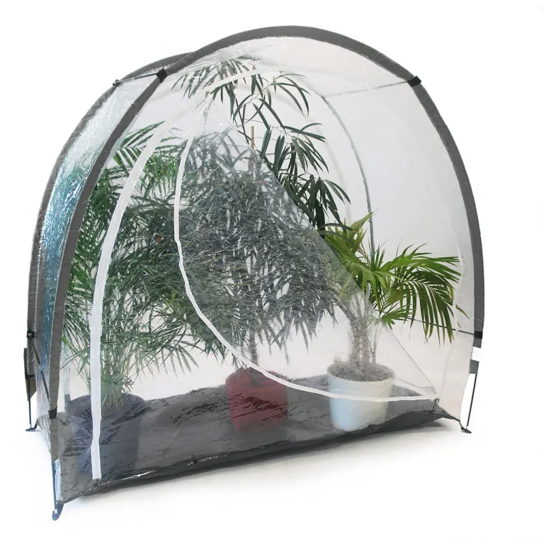 Videx Winterschutzelt Ice Extreme | Frostschutzhaus | H: 175 x L: 200: x B: 85 cm | Iso-Noppenfolie | Pflanzen überwintern | mobiles Gewächshaus| ganzjährig nutzbar – Bild 9