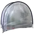 Videx Winterschutzelt Ice Extreme | Frostschutzhaus | H: 175 x L: 200: x B: 85 cm | Iso-Noppenfolie | Pflanzen überwintern | mobiles Gewächshaus| ganzjährig nutzbar - Thumbnail 5
