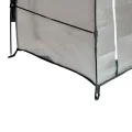 Videx Winterschutzelt Ice Extreme | Frostschutzhaus | H: 175 x L: 200: x B: 85 cm | Iso-Noppenfolie | Pflanzen überwintern | mobiles Gewächshaus| ganzjährig nutzbar - Thumbnail 7