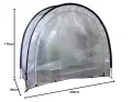 Videx Winterschutzelt Ice Extreme | Frostschutzhaus | H: 175 x L: 200: x B: 85 cm | Iso-Noppenfolie | Pflanzen überwintern | mobiles Gewächshaus| ganzjährig nutzbar - Thumbnail 8